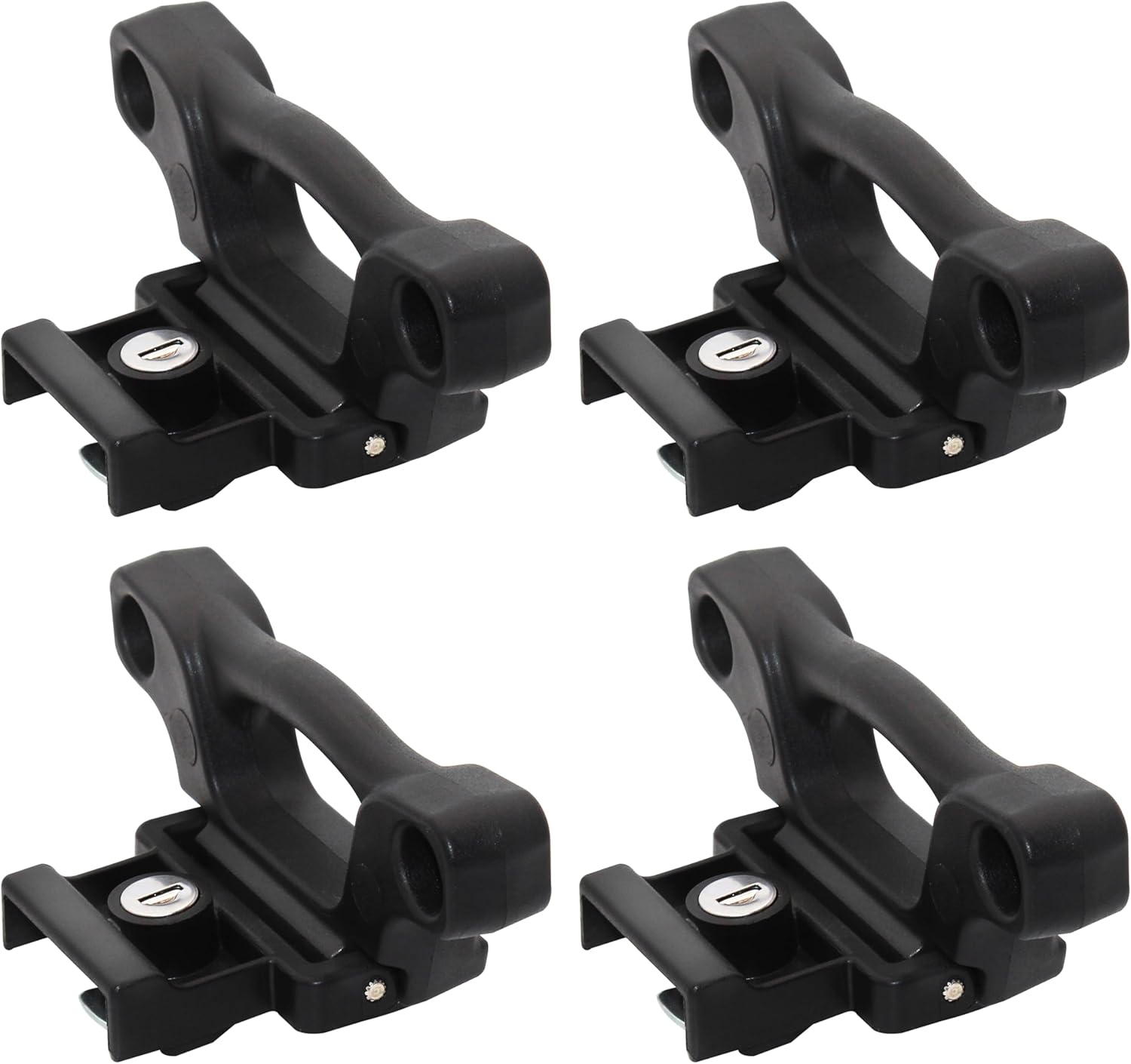 4 Pack F150 Tie Down Anchors F250 F350 2015 2016 2017 2018 Bed Tie Downs, Replaces for Ford FL3Z-99000A64-B Bed Cleats Box Link Kit